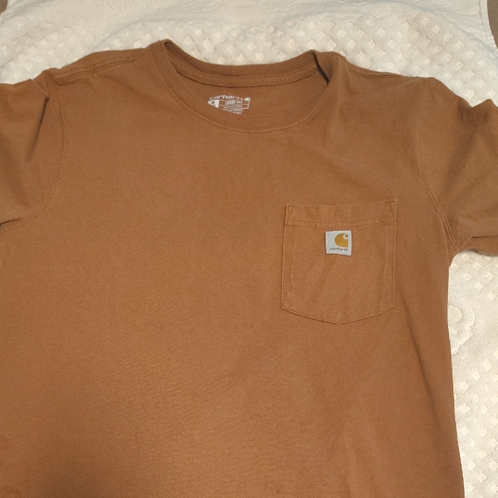 Carhartt Tan Pocket Tee